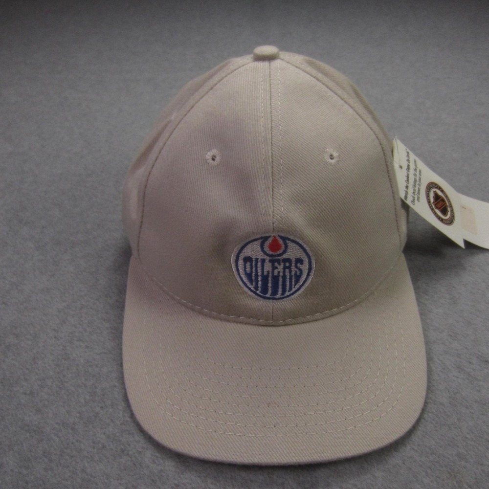 Vtg Edmonton Oilers Mens Hat Boys On The Bus Snapback Cap 90s CCM NWT READ